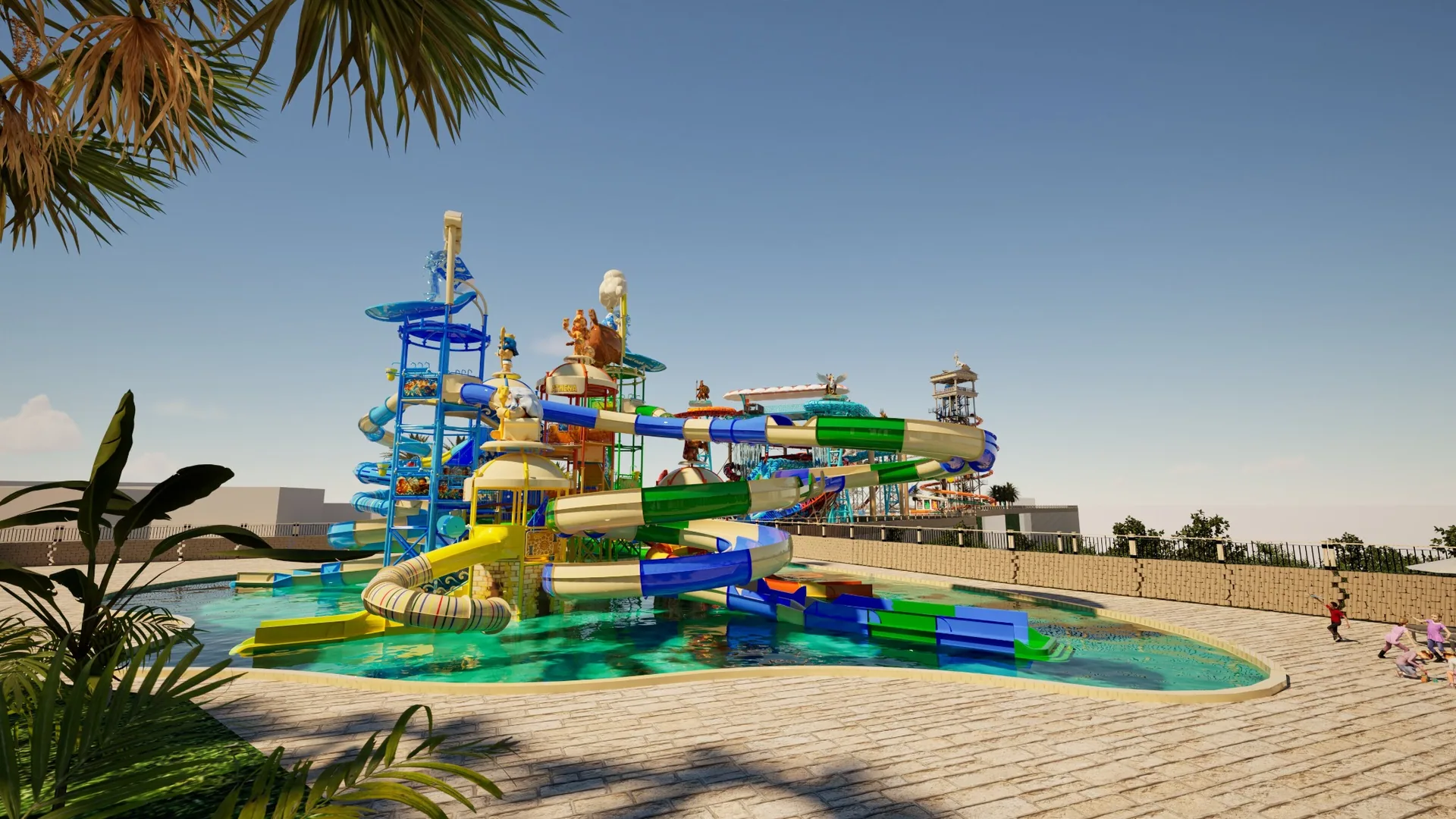 Pantheon family water playground