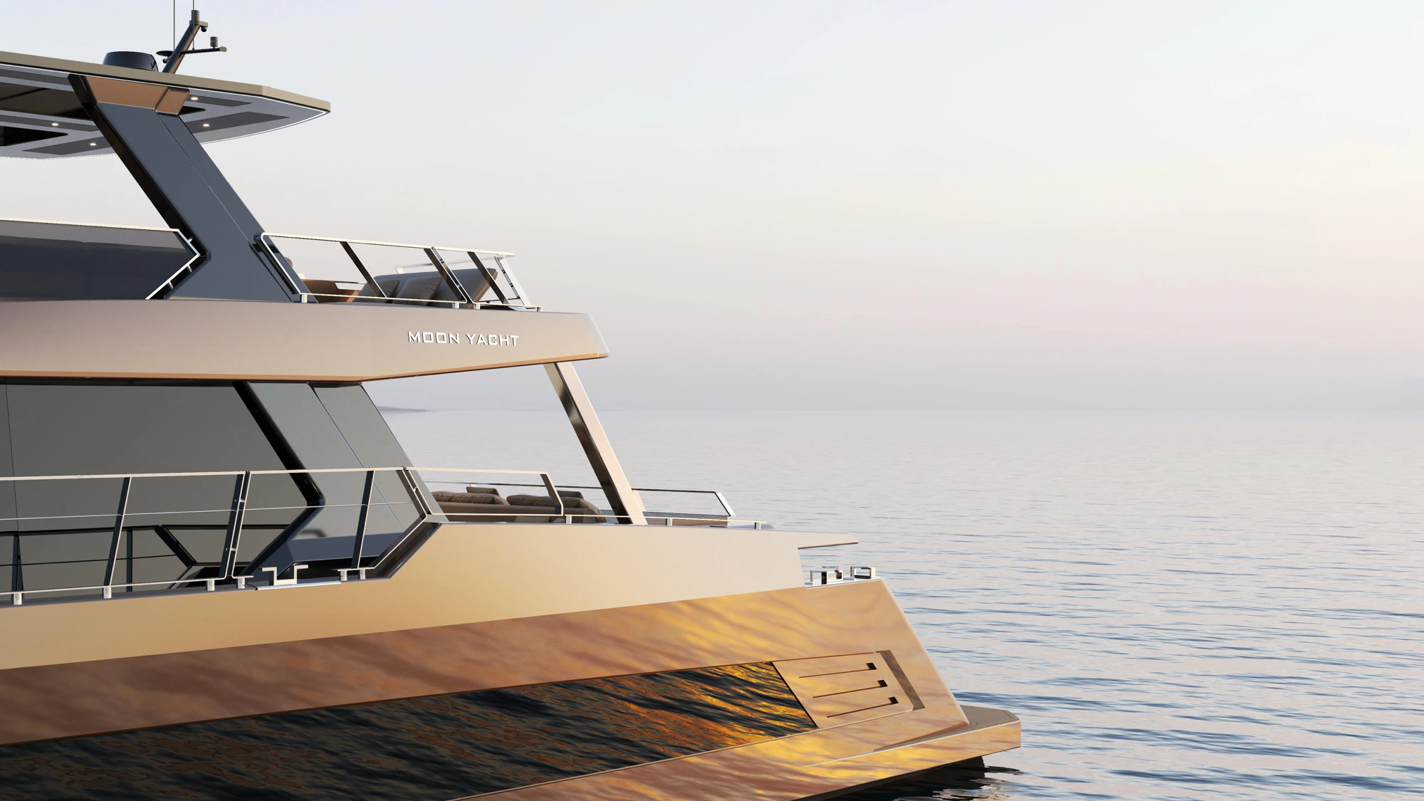 Contemporary yacht design